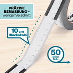 Innovative Blockskala in 10 cm Schritten.